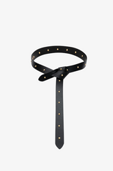 Black Studded Belt