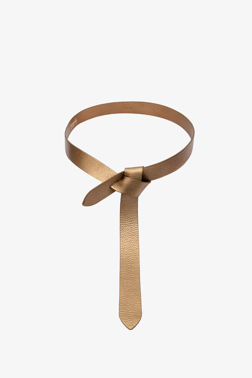 cinturón-piel-alta-calidad-lazada-dorado-mate-de-vestir-invitada-elegante