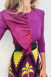 Camisa Amaris Burdeos