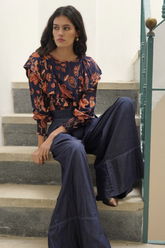 Camisa Heidy Azul Marino