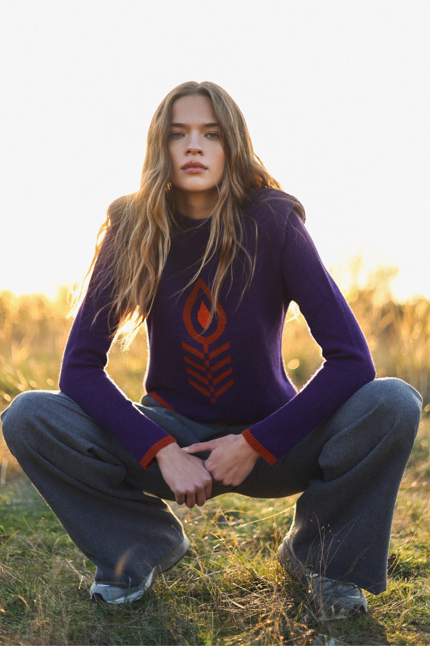 jersey-lis-morado-de-punto-casul-otoño-invierno