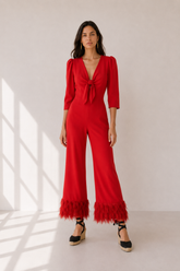 Combinaison Cyrine Rouge