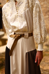 Matte gold Lazada belt