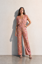 Felicia Pink Jumpsuit