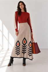 Falda Lis Beige