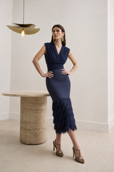 Winona Navy Skirt