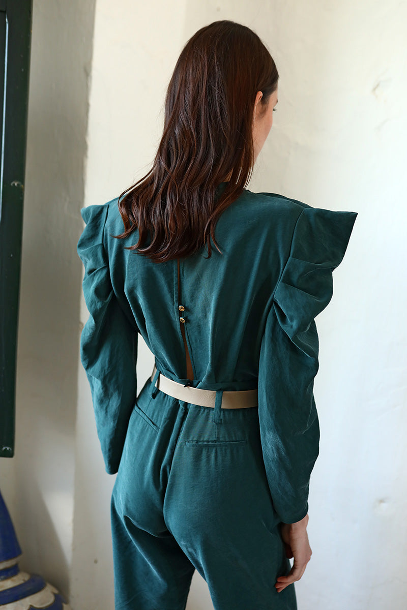 mono-ellen-petróleo-largo-invitada-color-petróleo-elegante