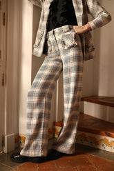 Pantalon Soho noir blanc