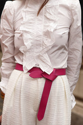 cinturón-piel-alta-calidad-lazada-fucsia-de-vestir-invitada-elegante