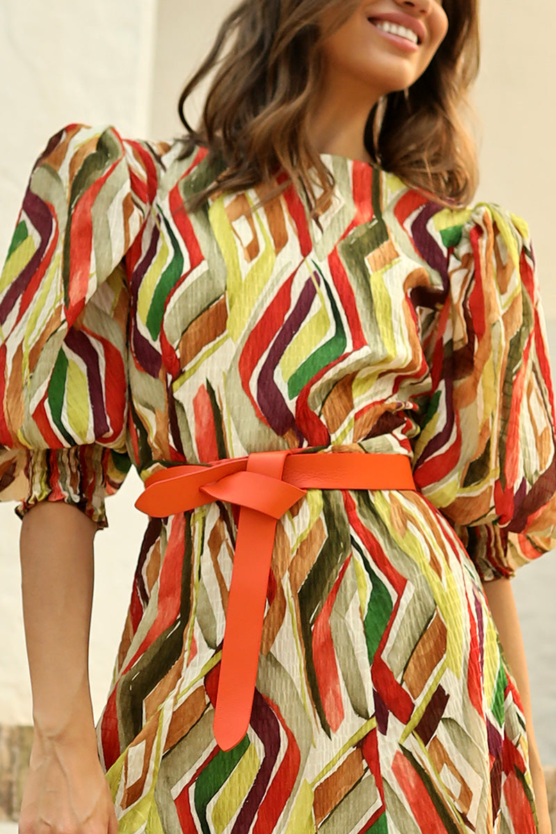 cinturón-piel-alta-calidad-lazada-naranja-de-vestir-invitada-elegante