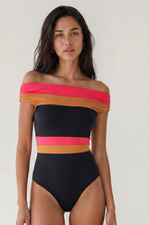 Margot Black Watermelon Swimsuit