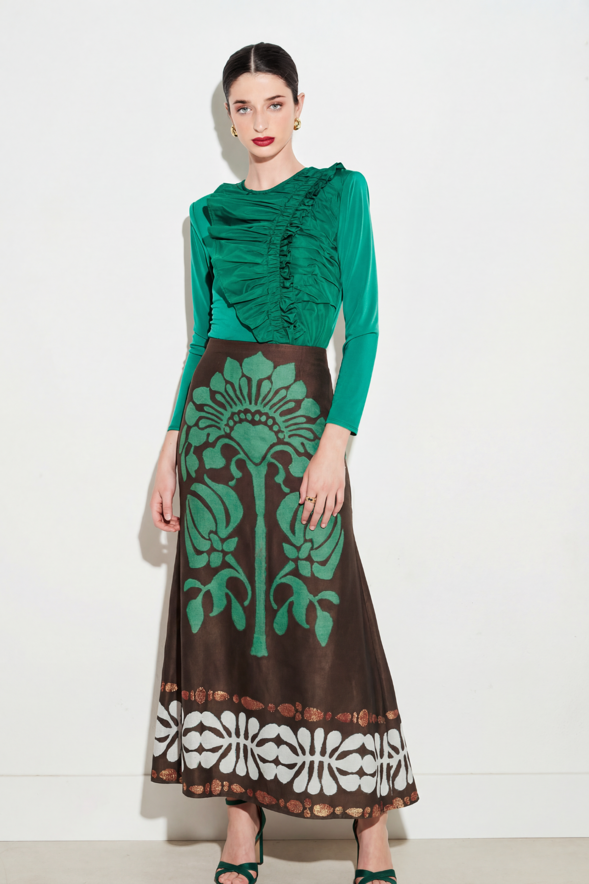 Chemise verte Artia