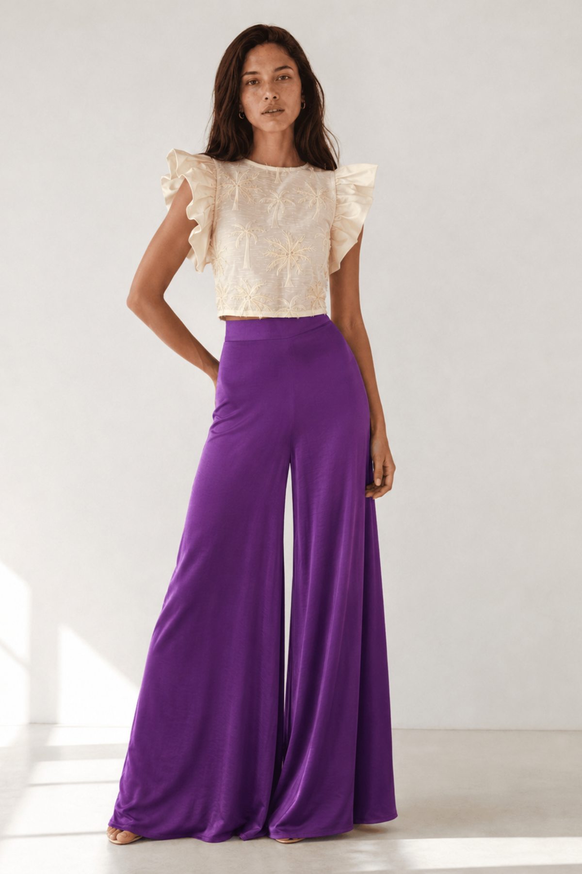 Pantalón Benoit morado