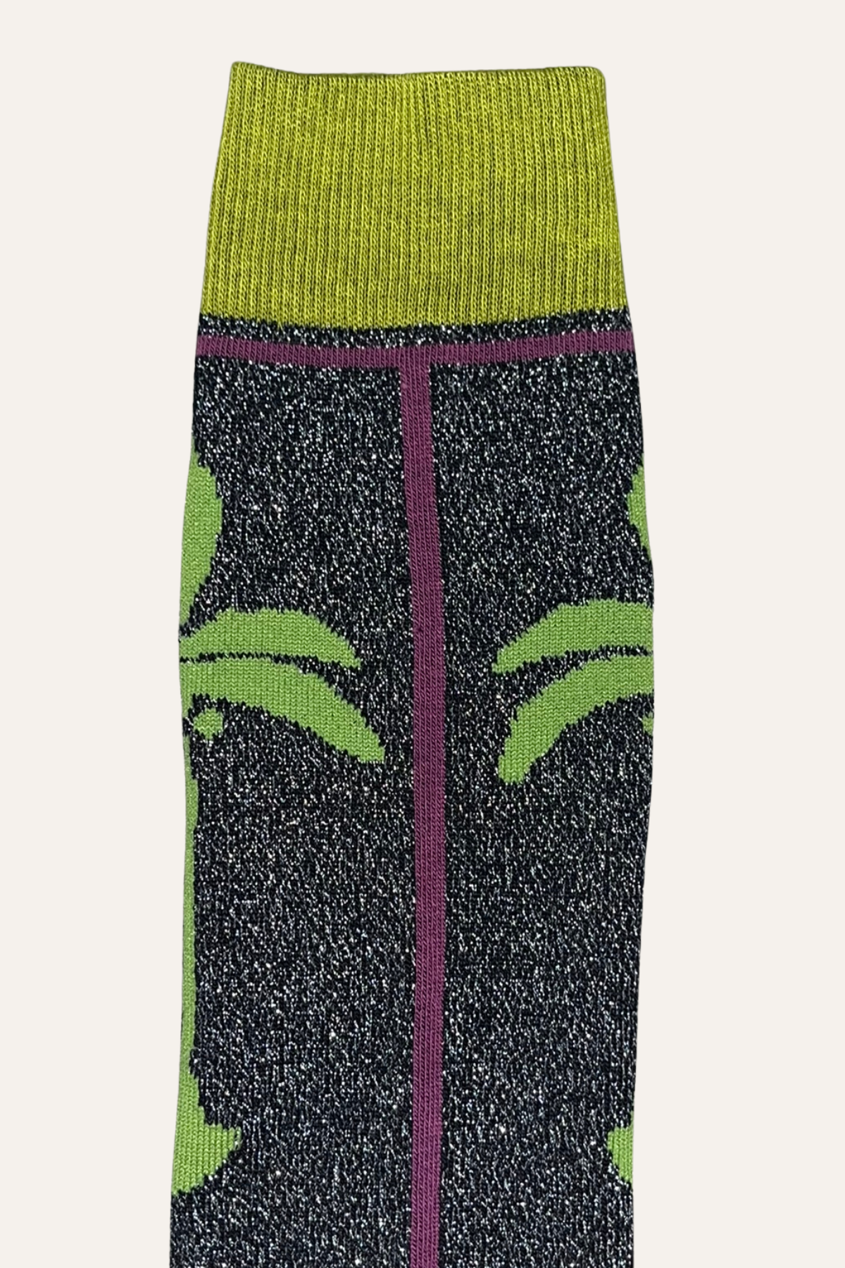 Calcetín Palmera Verde