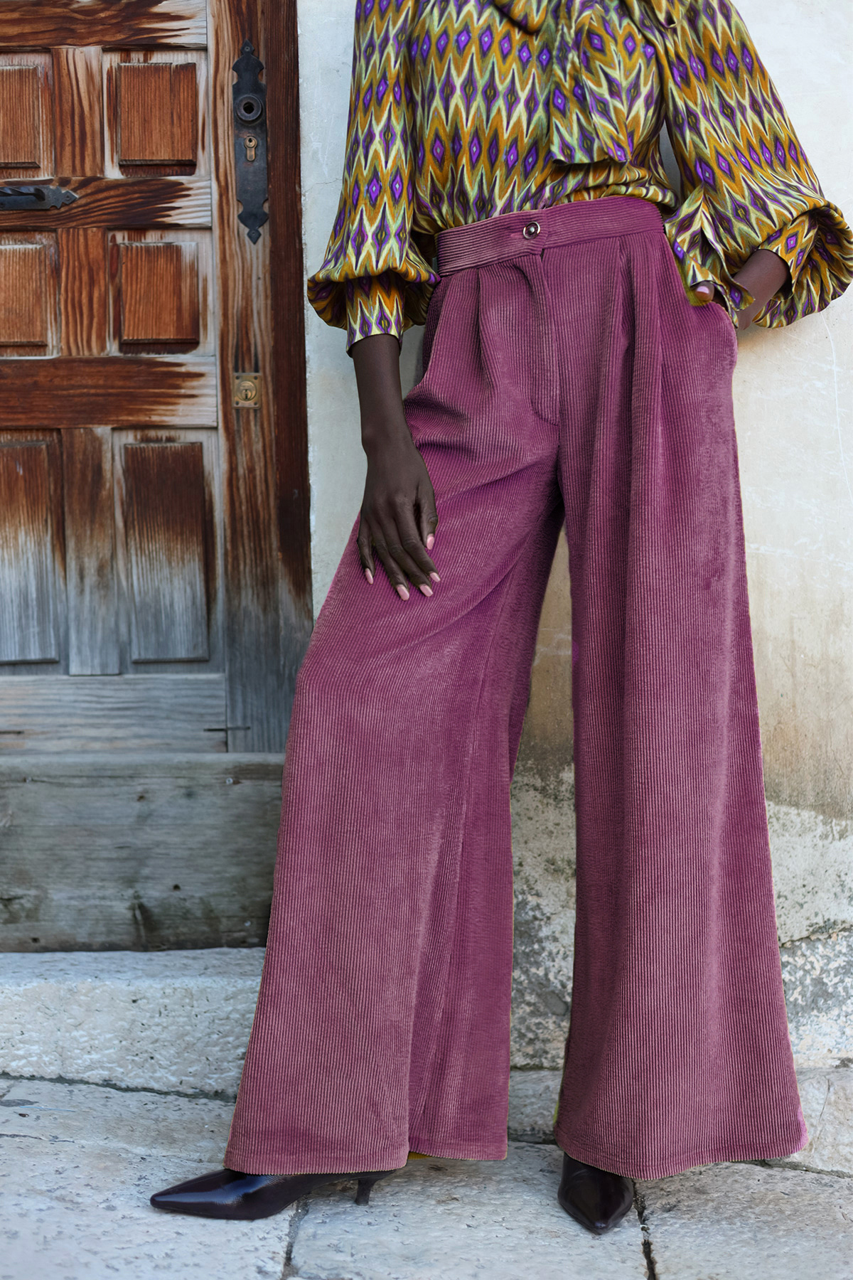 Pantalón Rute Malva