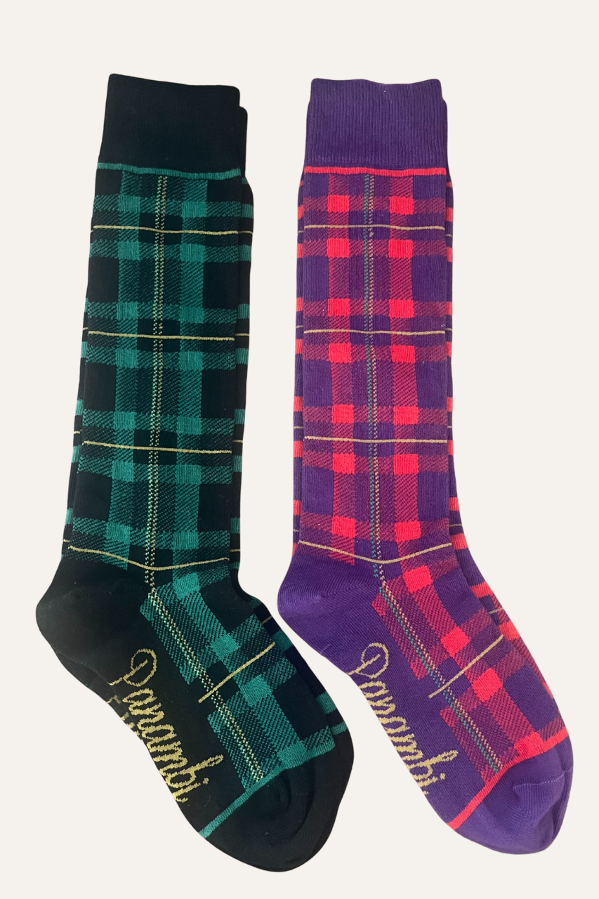 Pack dos Calcetines Cuadros