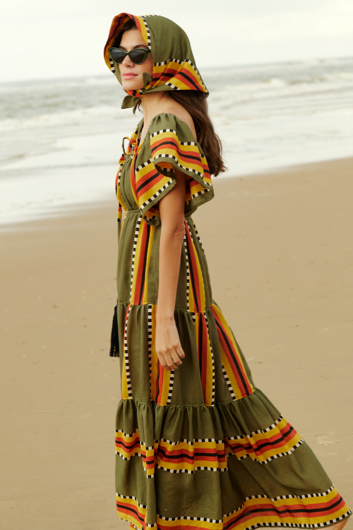 Pañoleta Rayas Verde