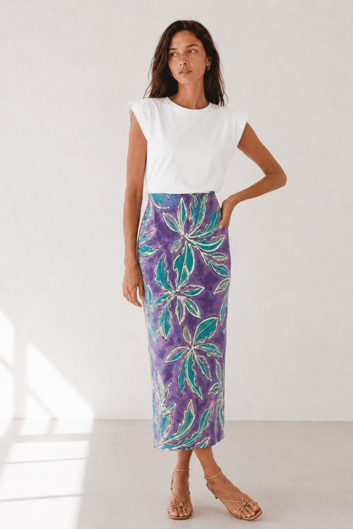 Galeri purple skirt