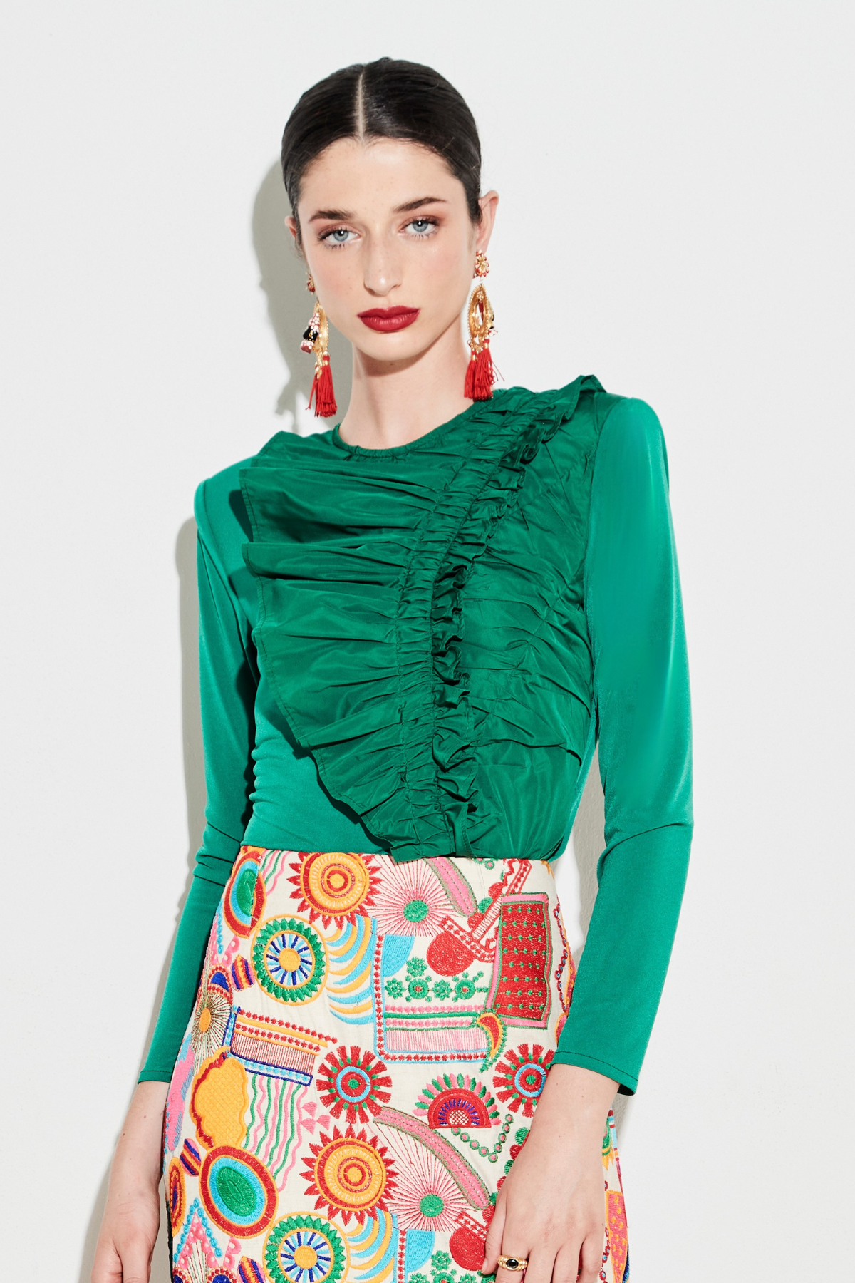 Artia Green Shirt