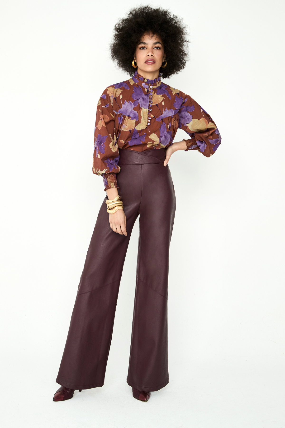 Pantalón Santi Burdeos