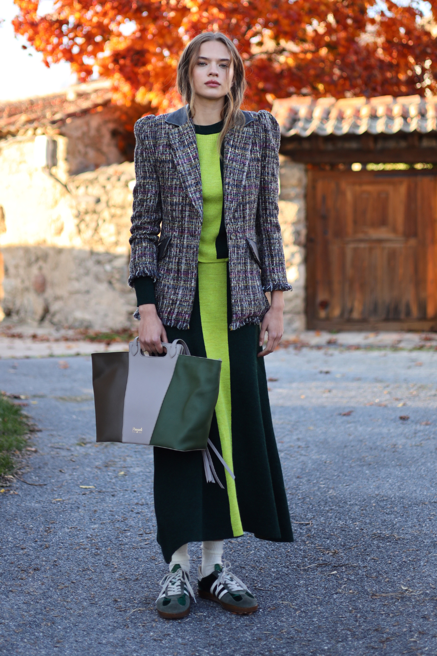 Green Cala Skirt