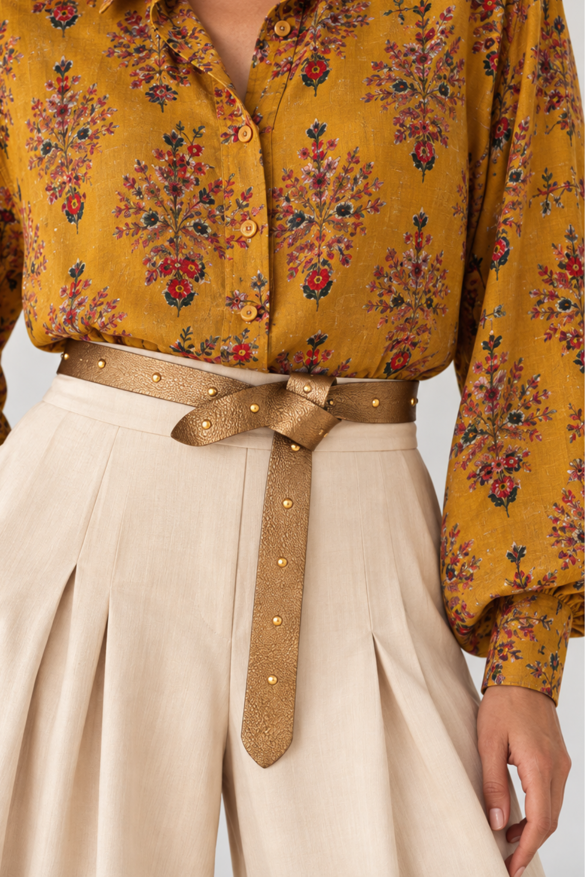 Gold Studded Belt