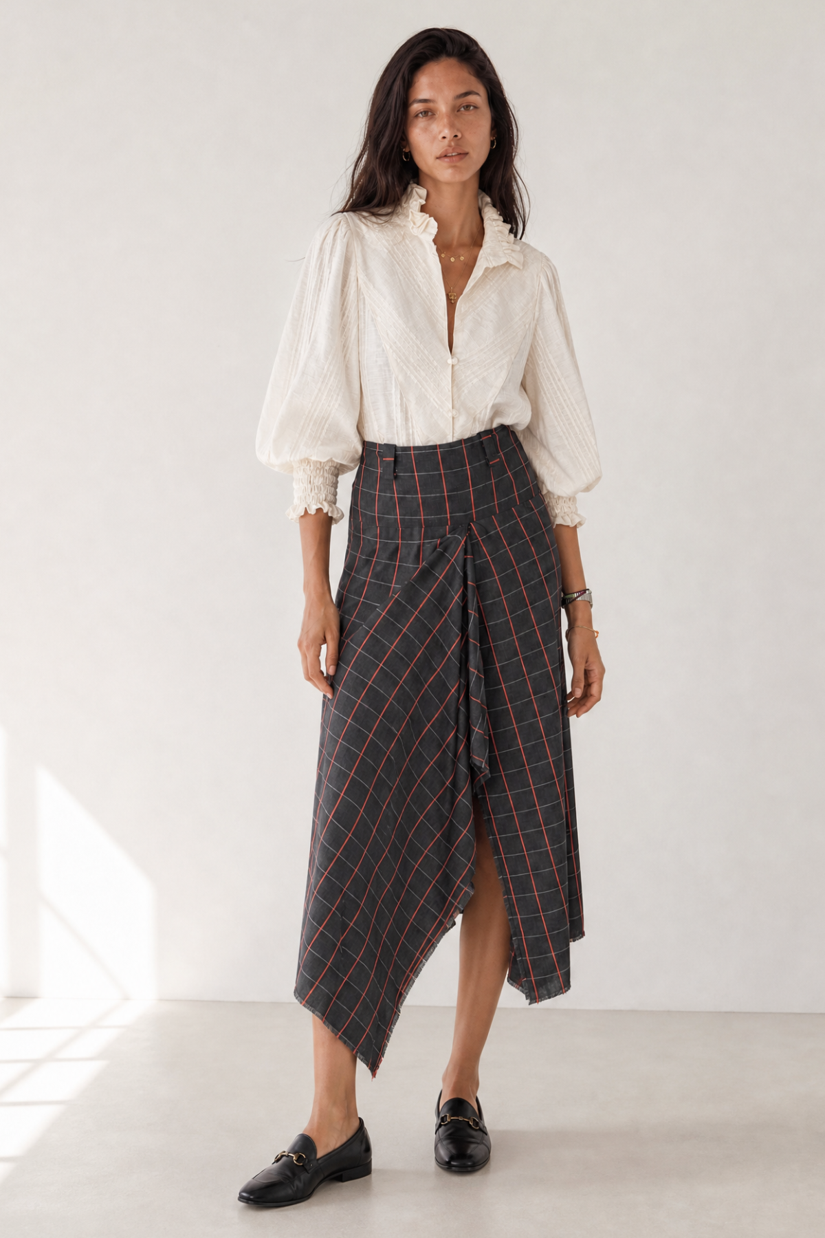 Falda Delmi Gris