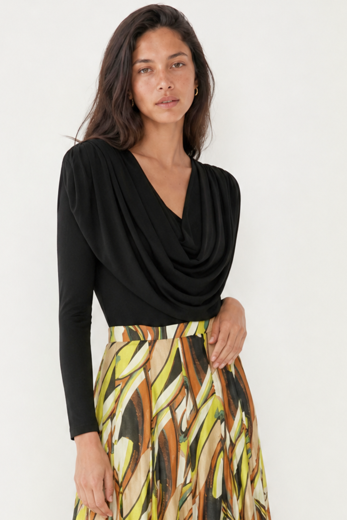 Camisa Brand negro