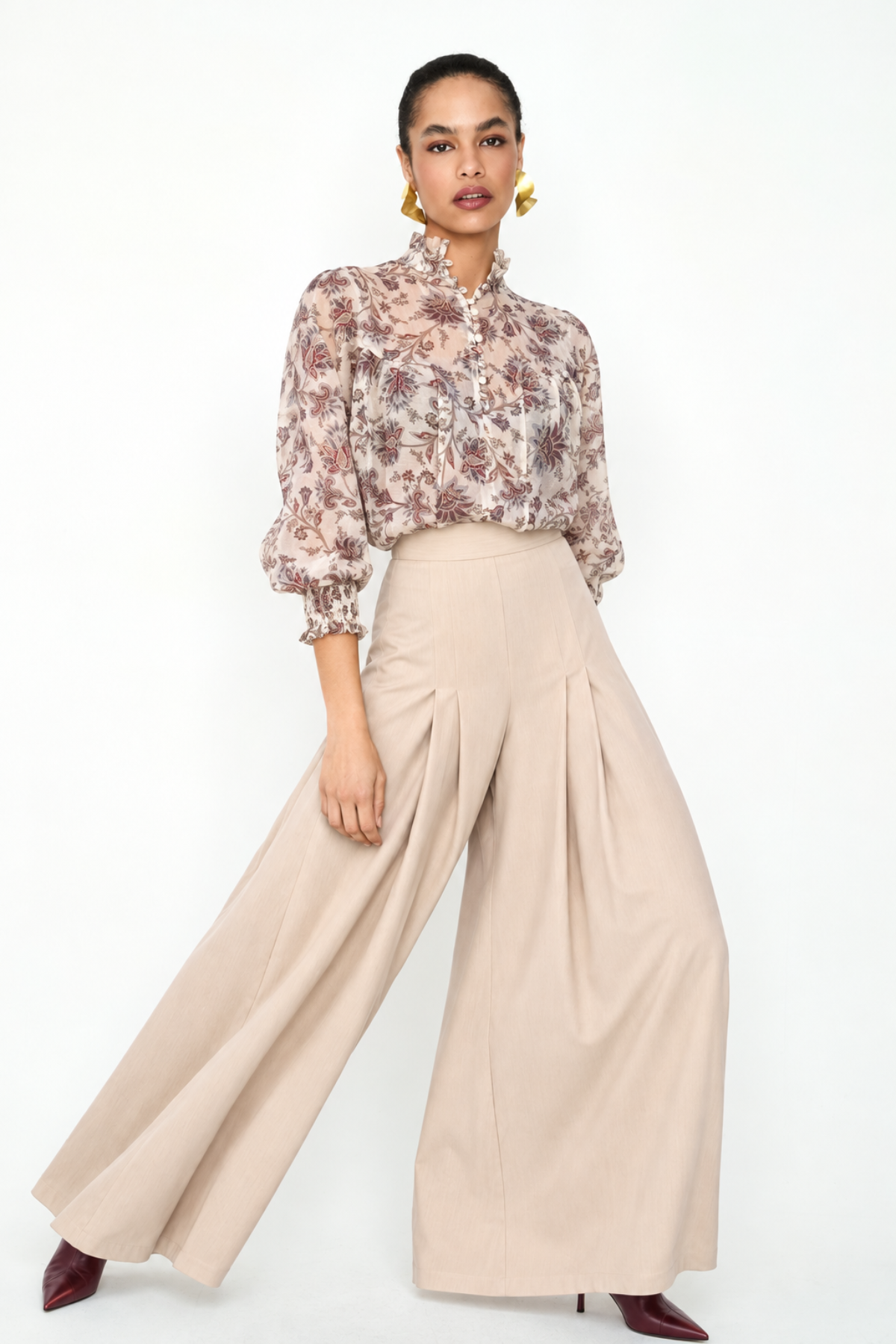 Pantalon Trofy écru