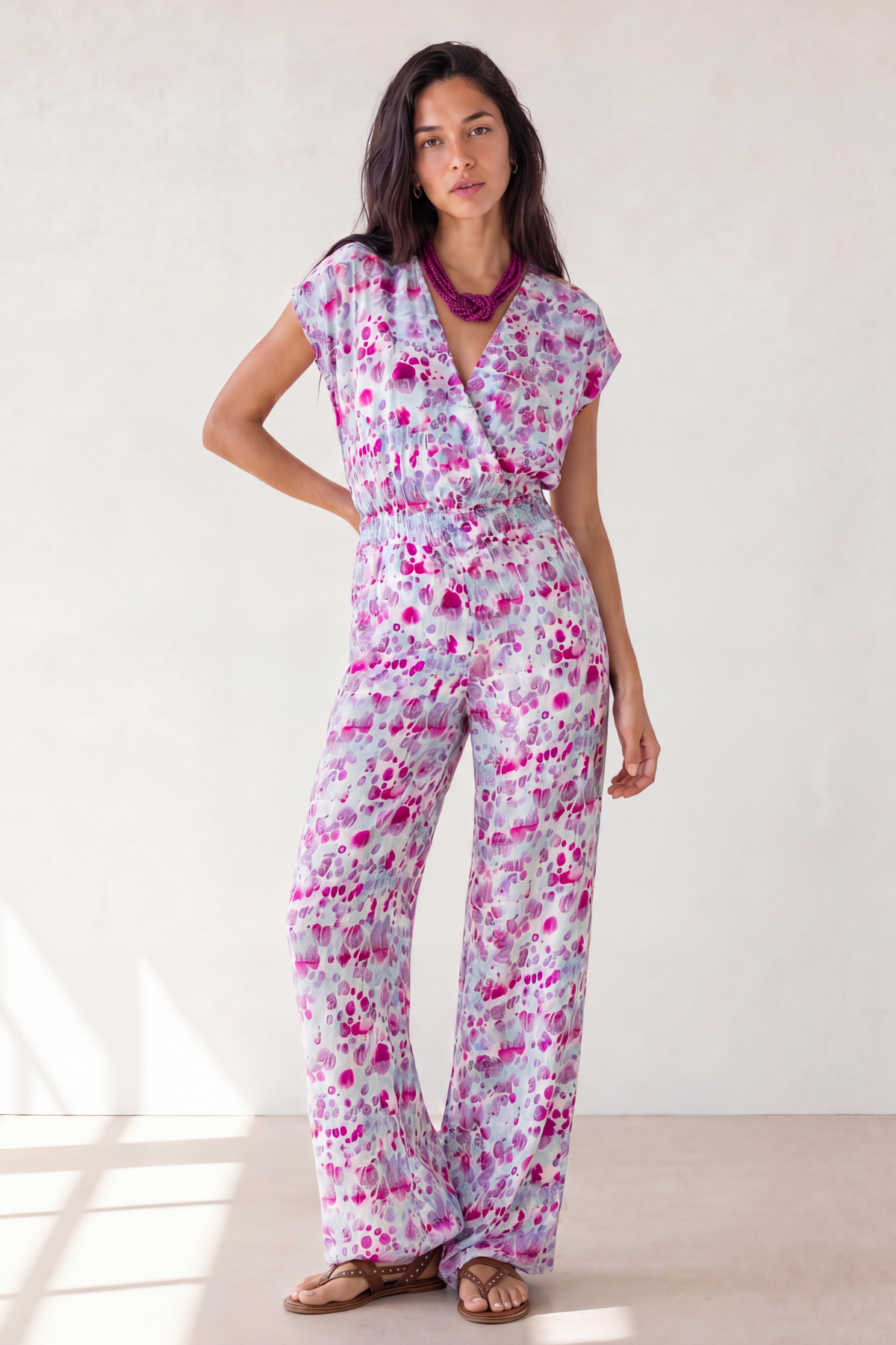 Felicia Turquoise Jumpsuit 