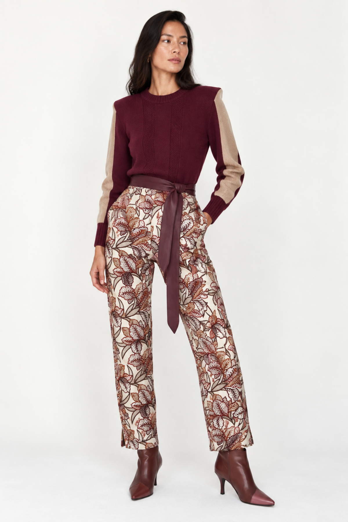 Burgundy Querin Jersey