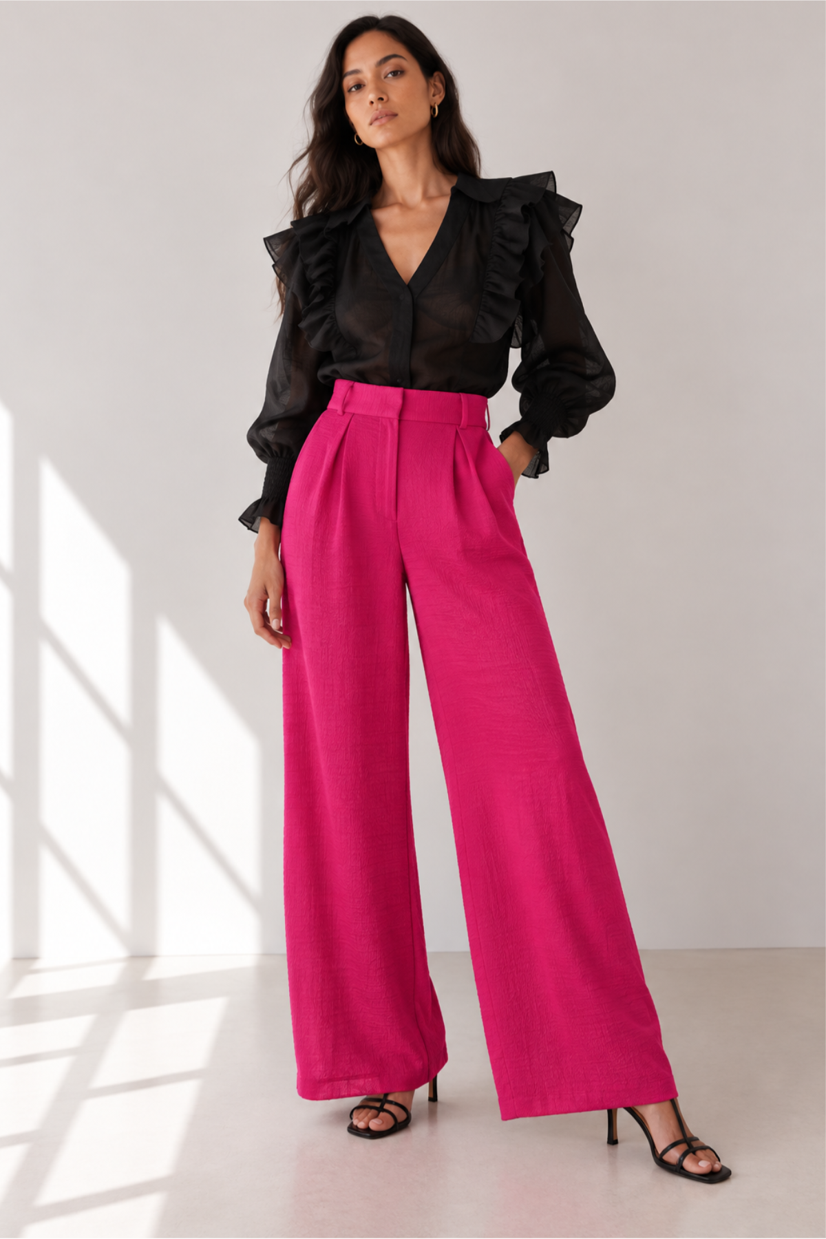 Pantalón Bim fucsia
