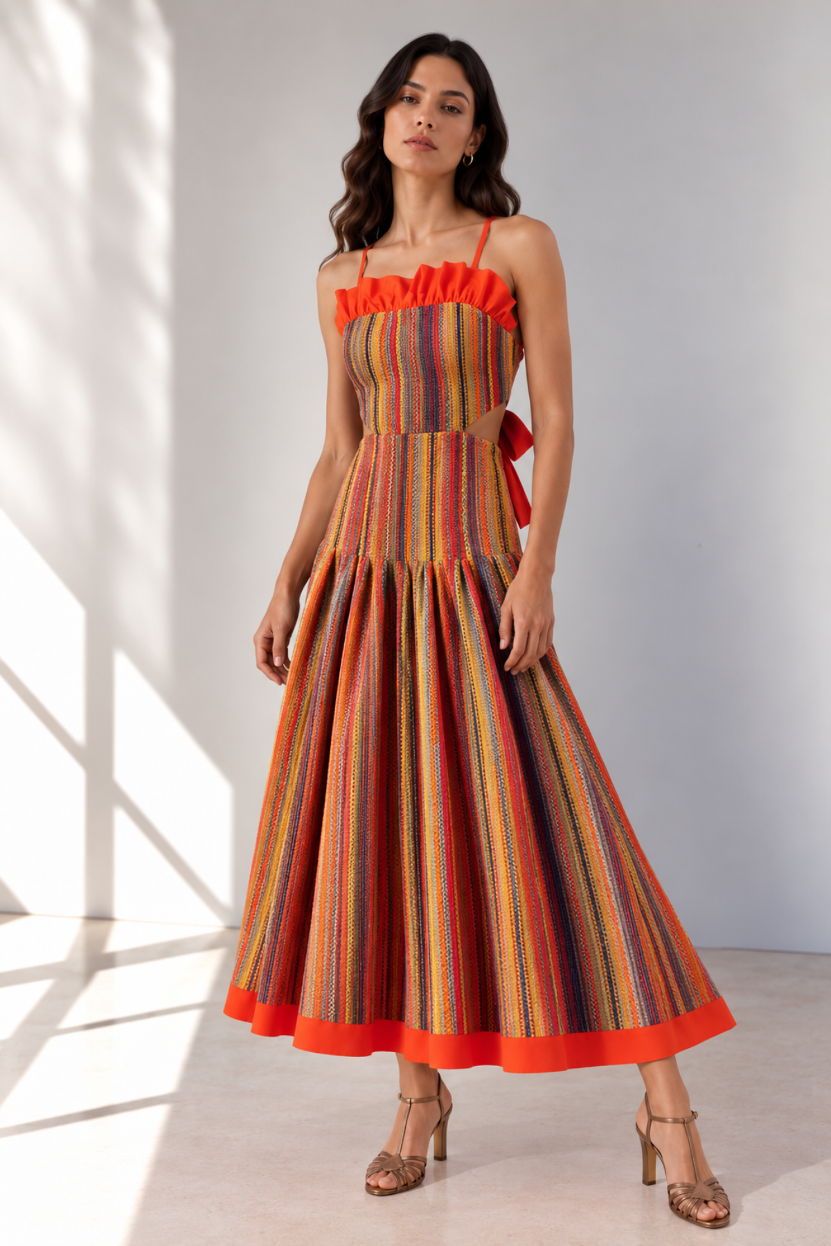 Robe orange