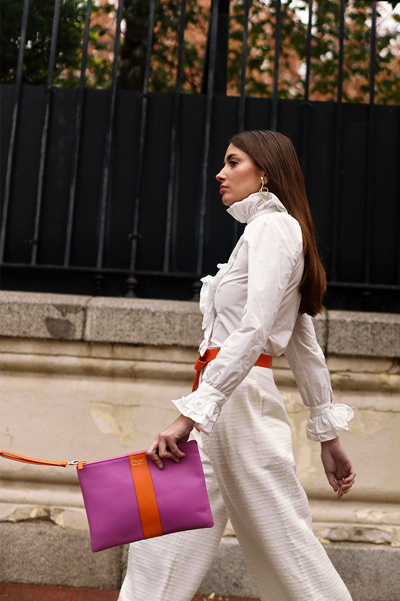 Cartera Artemis Malva Naranja