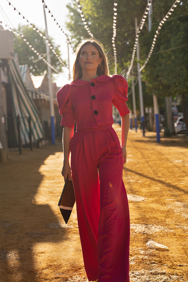Camisa Baby fucsia