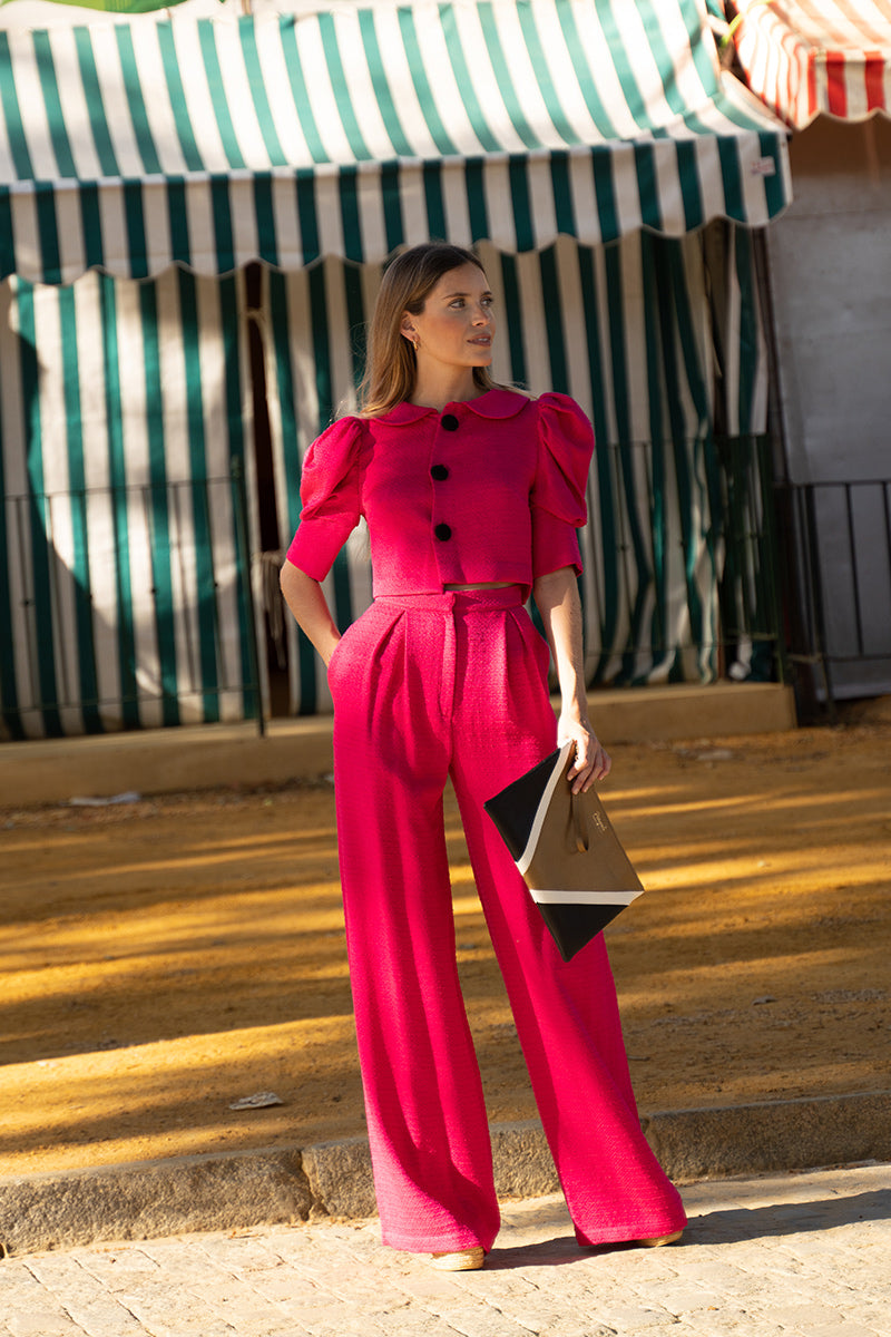 Camisa Baby fucsia