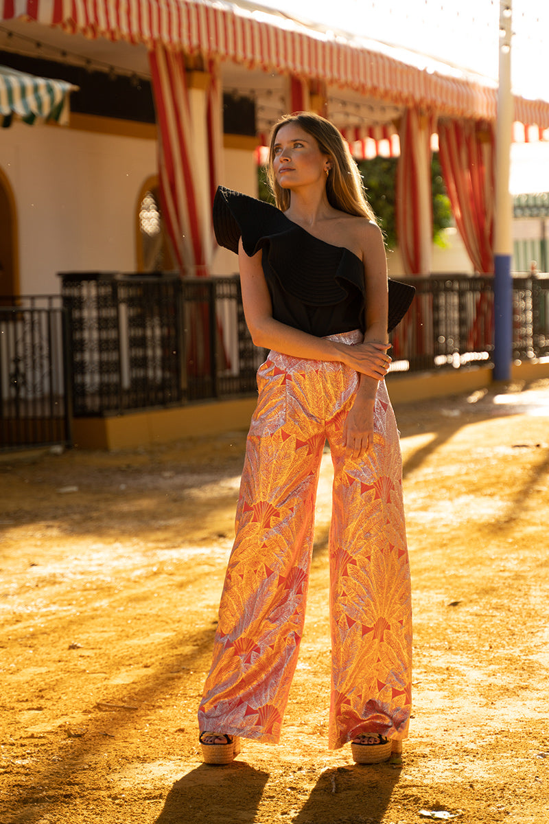 Pantalon corail Jalmi