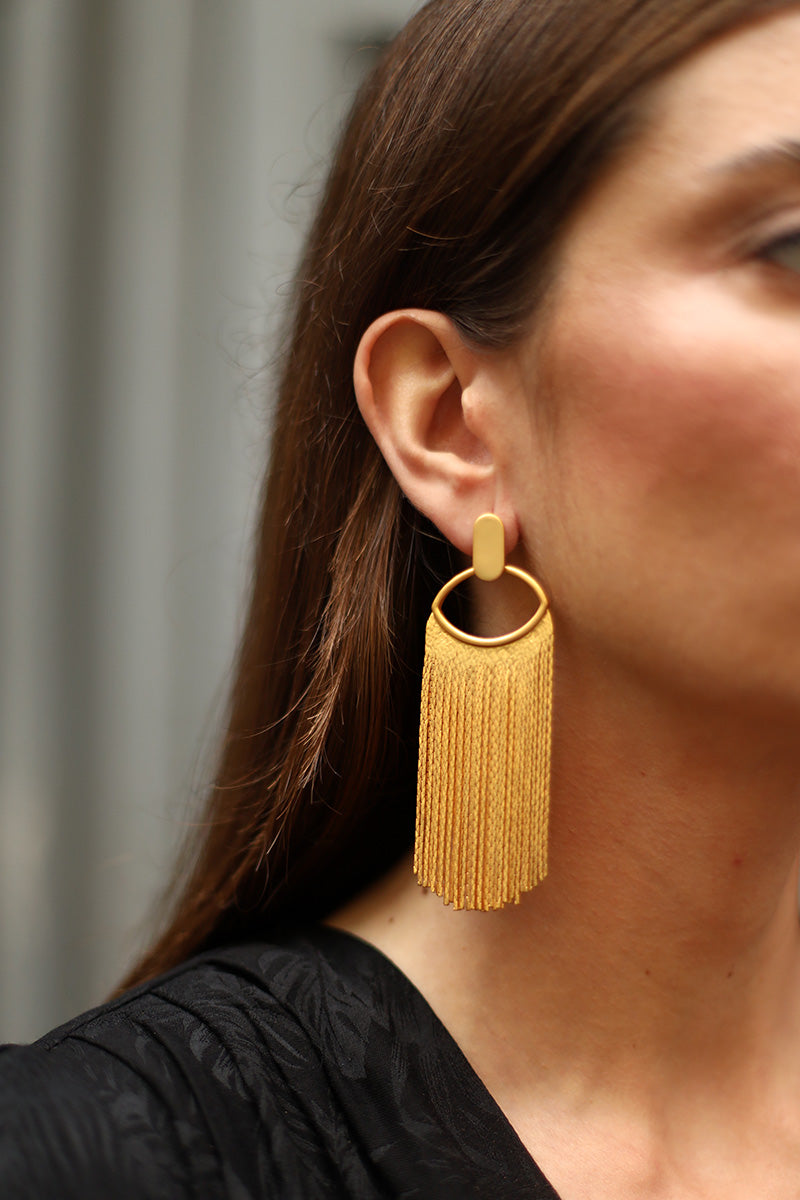 Boucle d'oreille Minerve